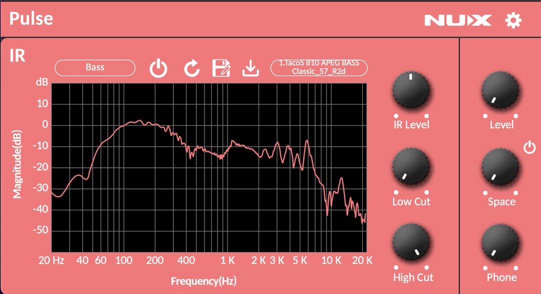 NUX Pulse NSS-4 IRローダー