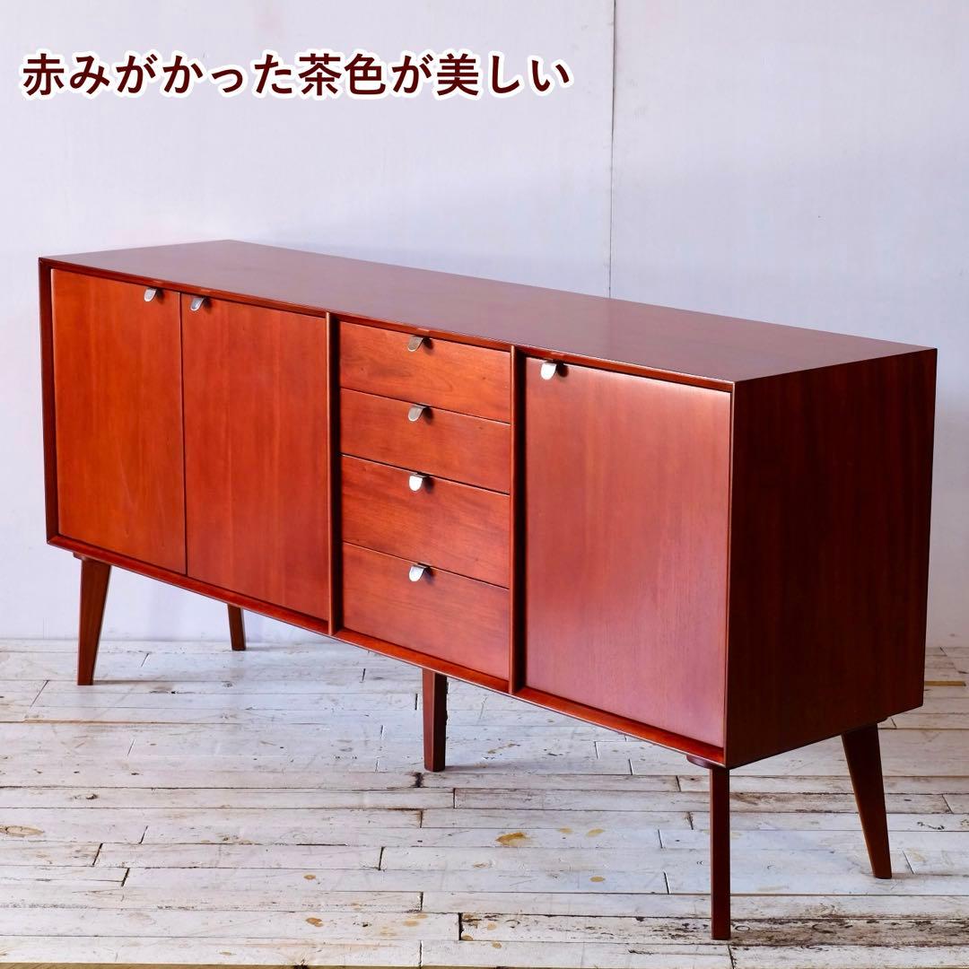 K 新品 北欧 160cm リビングボード キャビネット サイドボード 収納