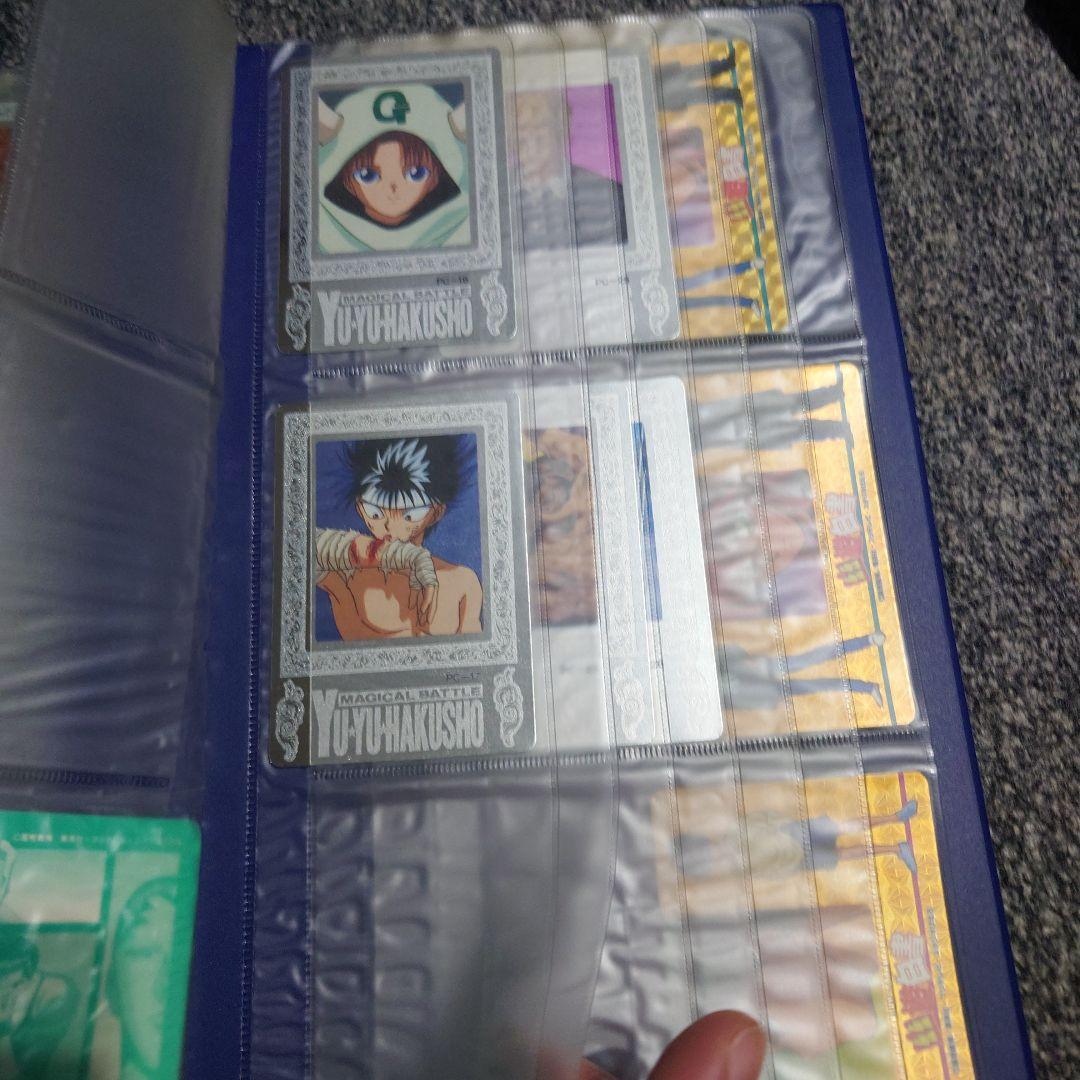 幽遊白書 カードダス アマダ ヒーローコレクション アルバム+カード