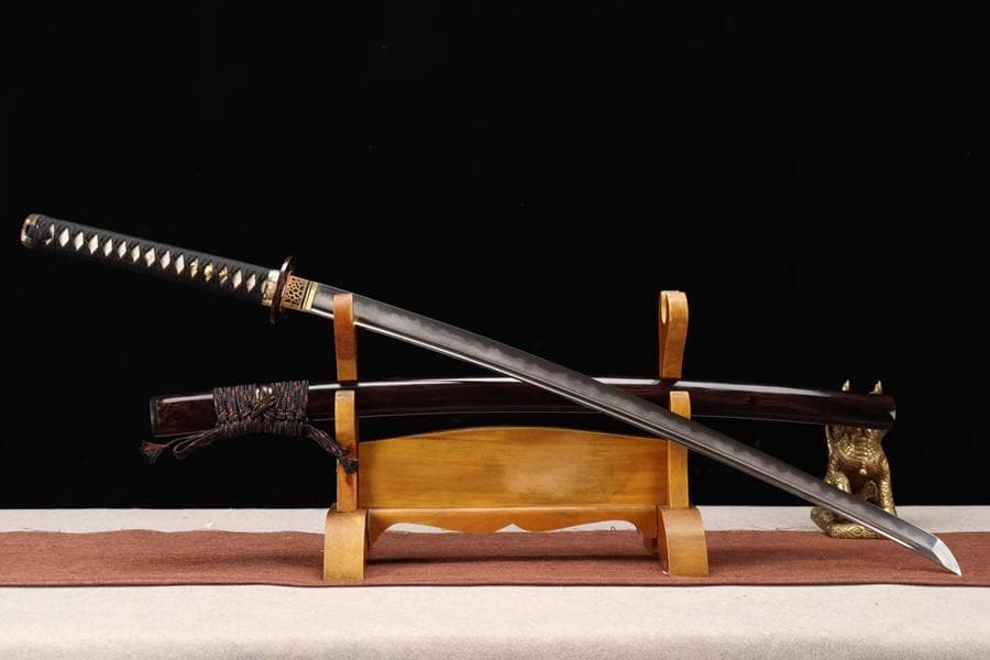 【侍一筋の雪】 日本刀 模造刀 居合刀 武士道 武蔵 鑑賞用 手鍛造打