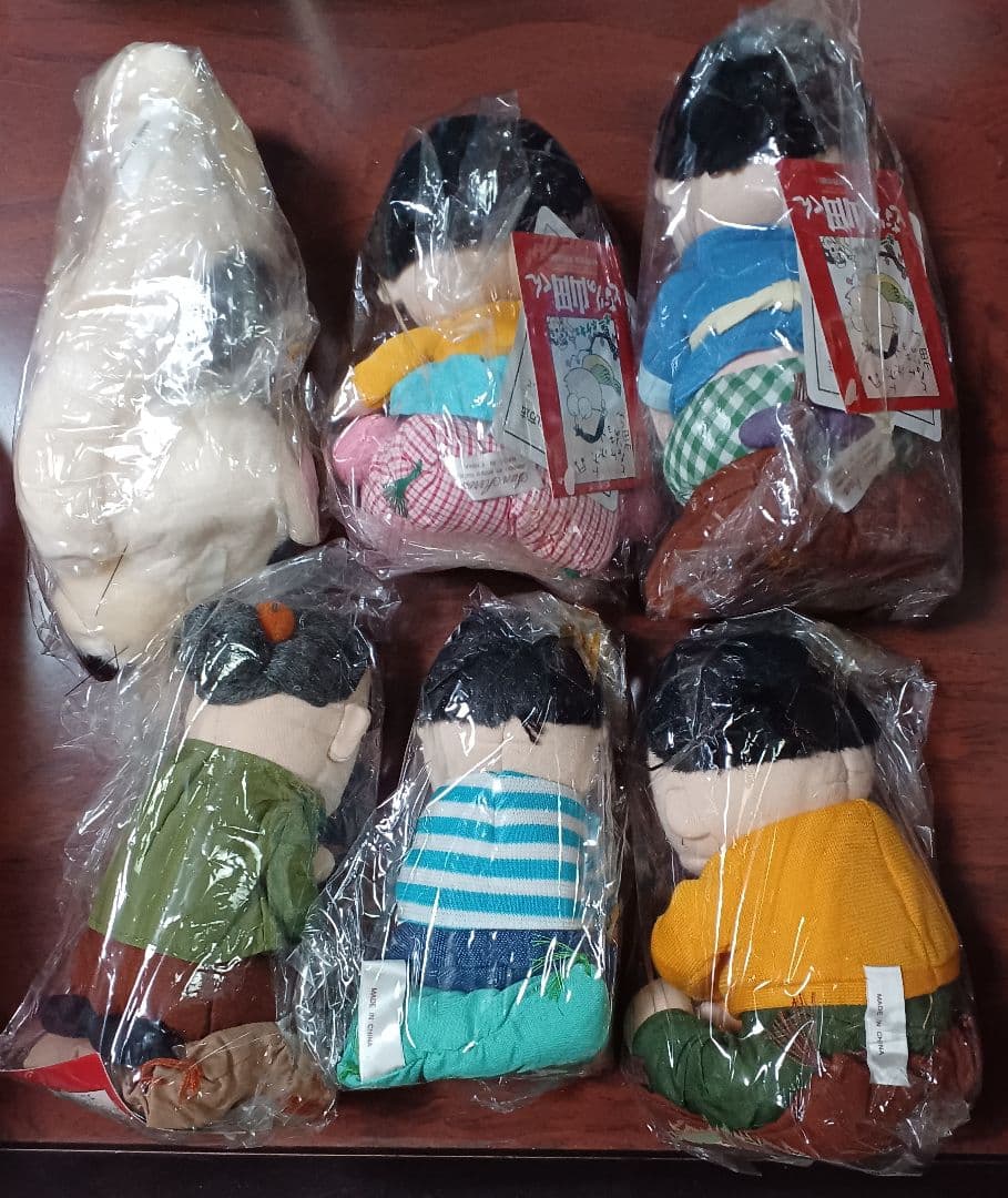 となりの山田くん　 ぬいぐるみ　6体セット　まとめ売り