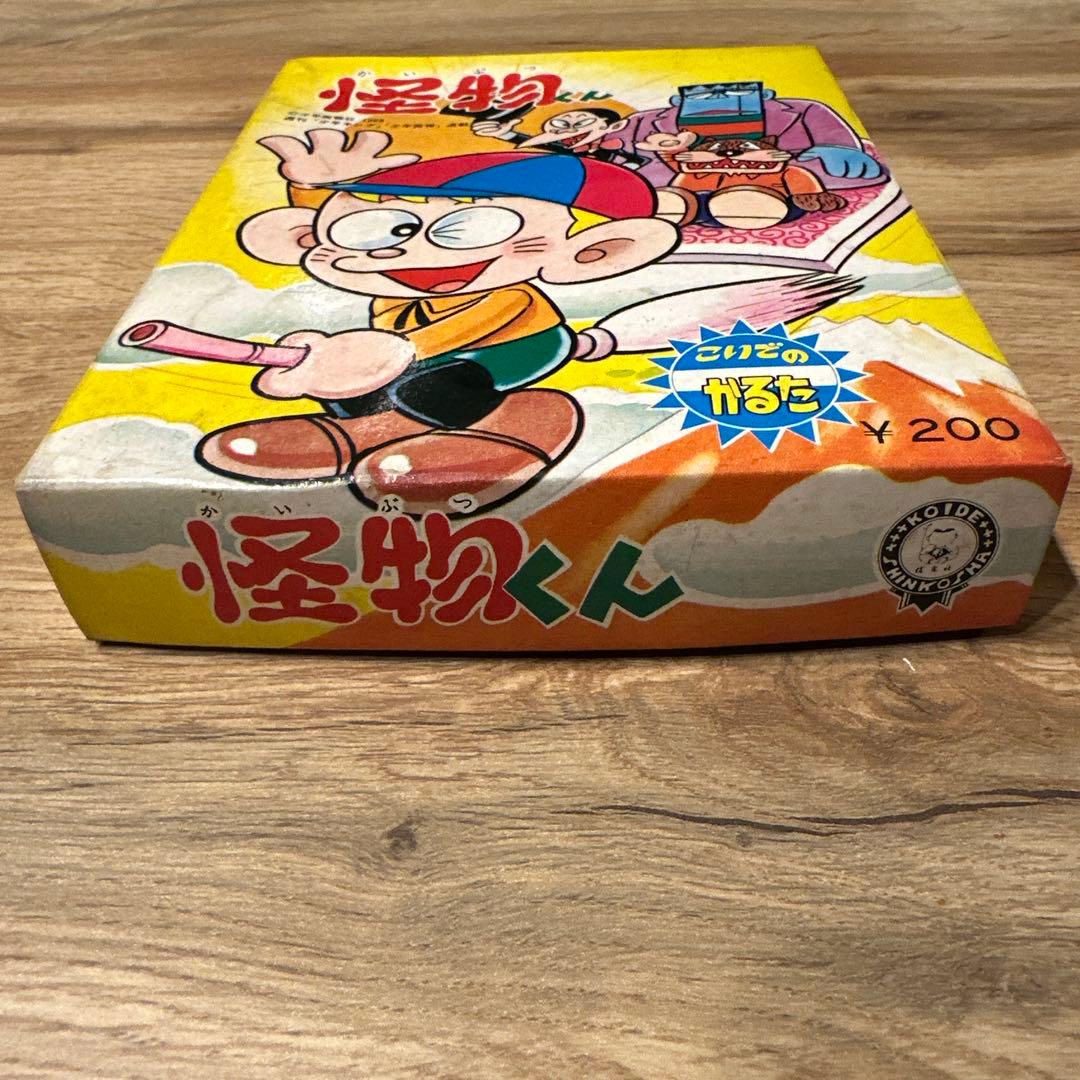未使用品　昭和レトロ　怪物くん　かるた　カルタ　こいでのかるた　アンティーク