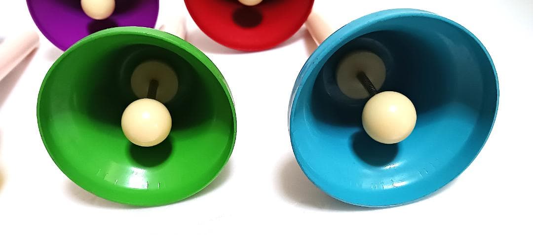 【レトロ】　ウチダ ミュージックベル　ハンドベル　内田洋行　20本セット