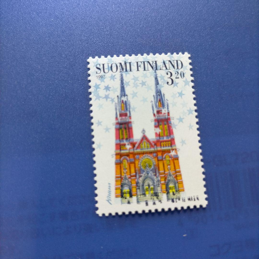 3307 外国切手 フィンランド 1997年 クリスマス 3種完