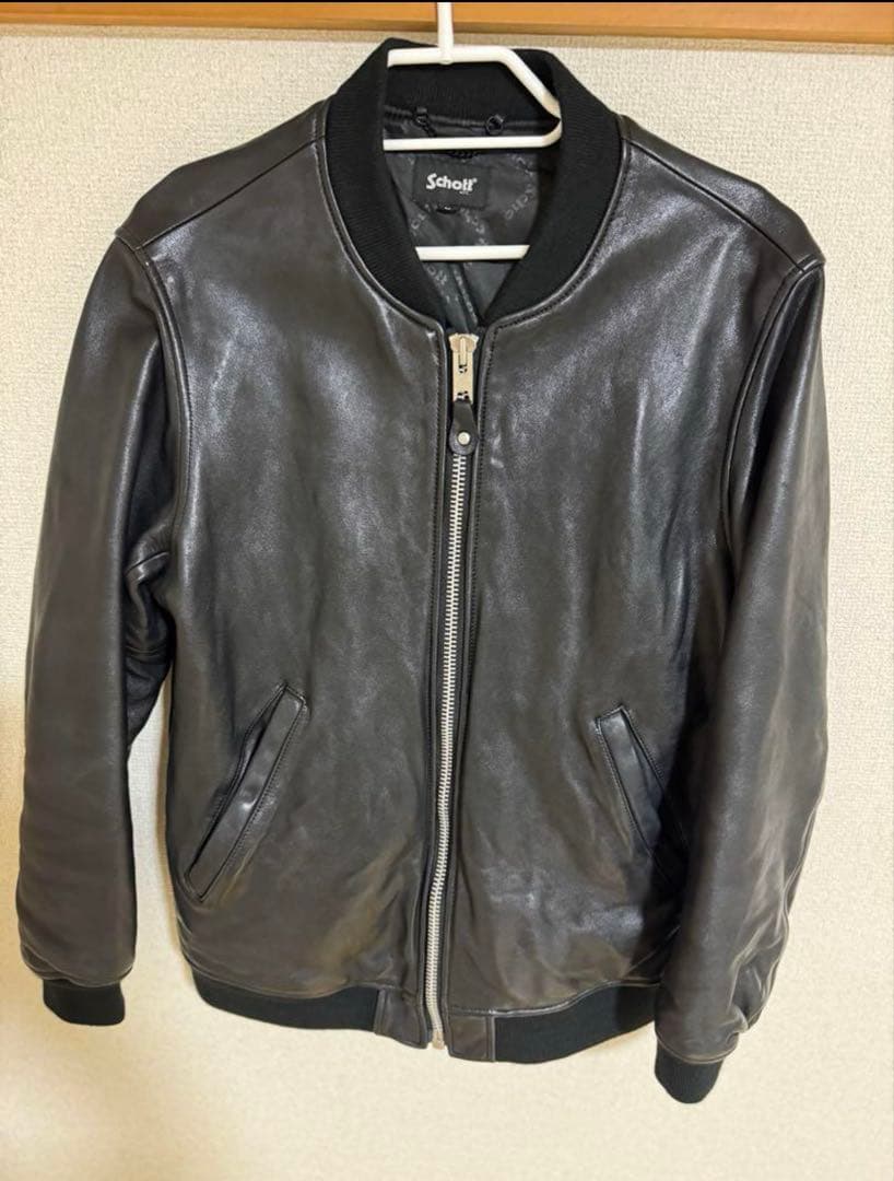 Schott レザージャケット バワリー MA-1 Mサイズ