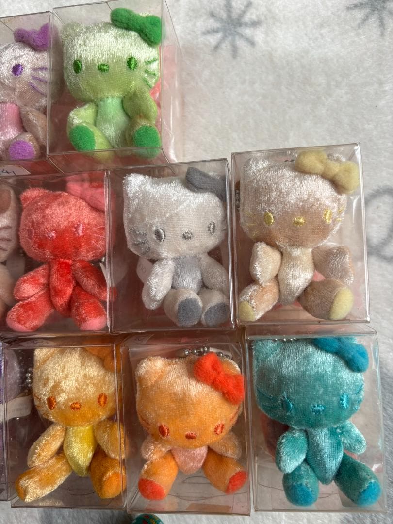新品未開封　ハローキティ　QUESTINA マスコットぬいぐるみ全12点セット
