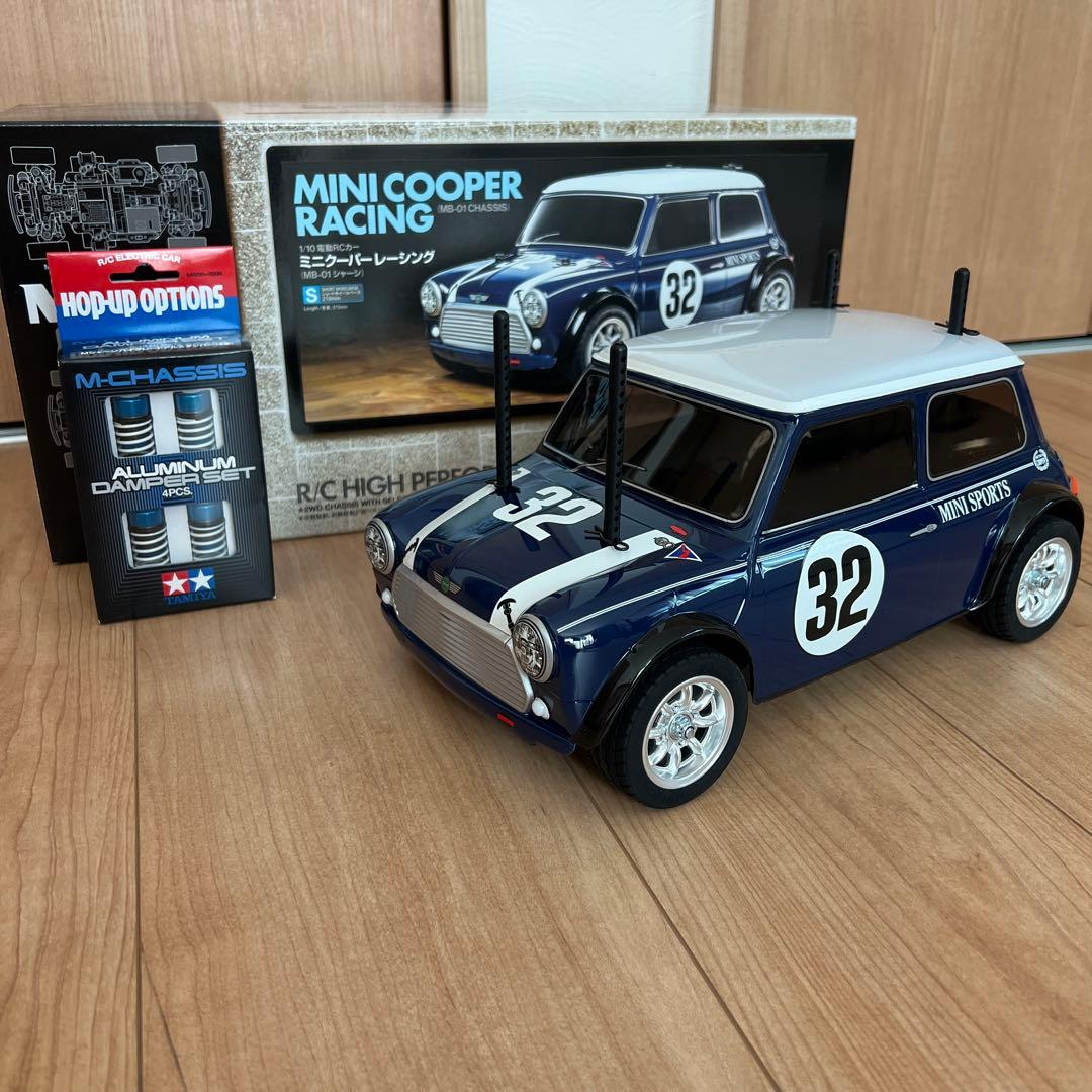 ユ*☆様 タミヤ ミニクーパー MB-01 未走行完成品⭐︎★