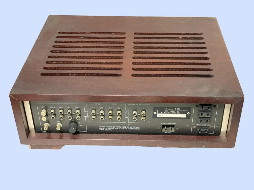 M7332 Accuphase C-222 プリアンプ コントロールアンプ