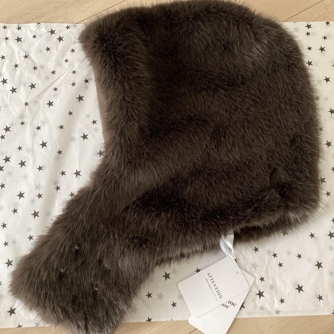 本日まで 新品 【CELERI/セルリ】 FUR BALACLAVA