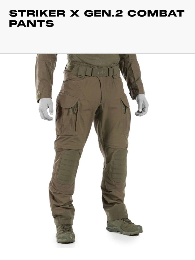 個人装備 UF PRO STRIKER X COMBAT PANTS 38/33
