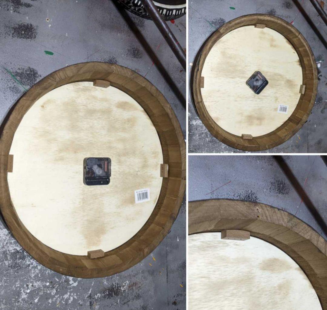 ラスト1個 ウイスキー樽 壁掛け時計 バレル型 ウォールクロック ホグスヘッド