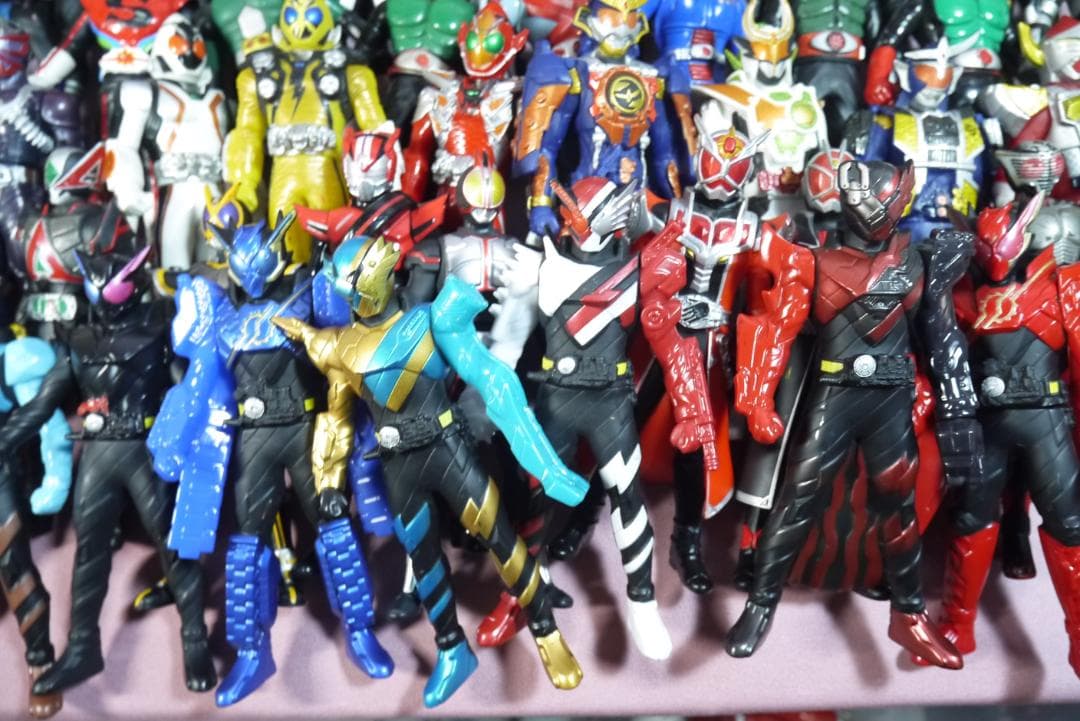 レジェンドライダーシリーズ　ビッグサイズソフビフィギュア　132体