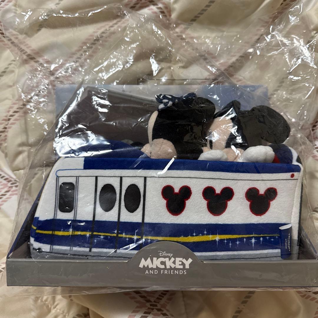 【新品未開封】香港ディズニーMTRコラボミッキー＆ミニー ぬいぐるみセット