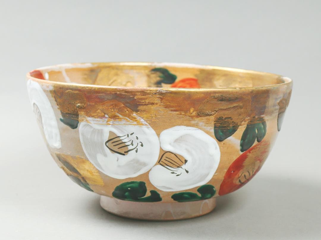椿絵 大鉢 27cm