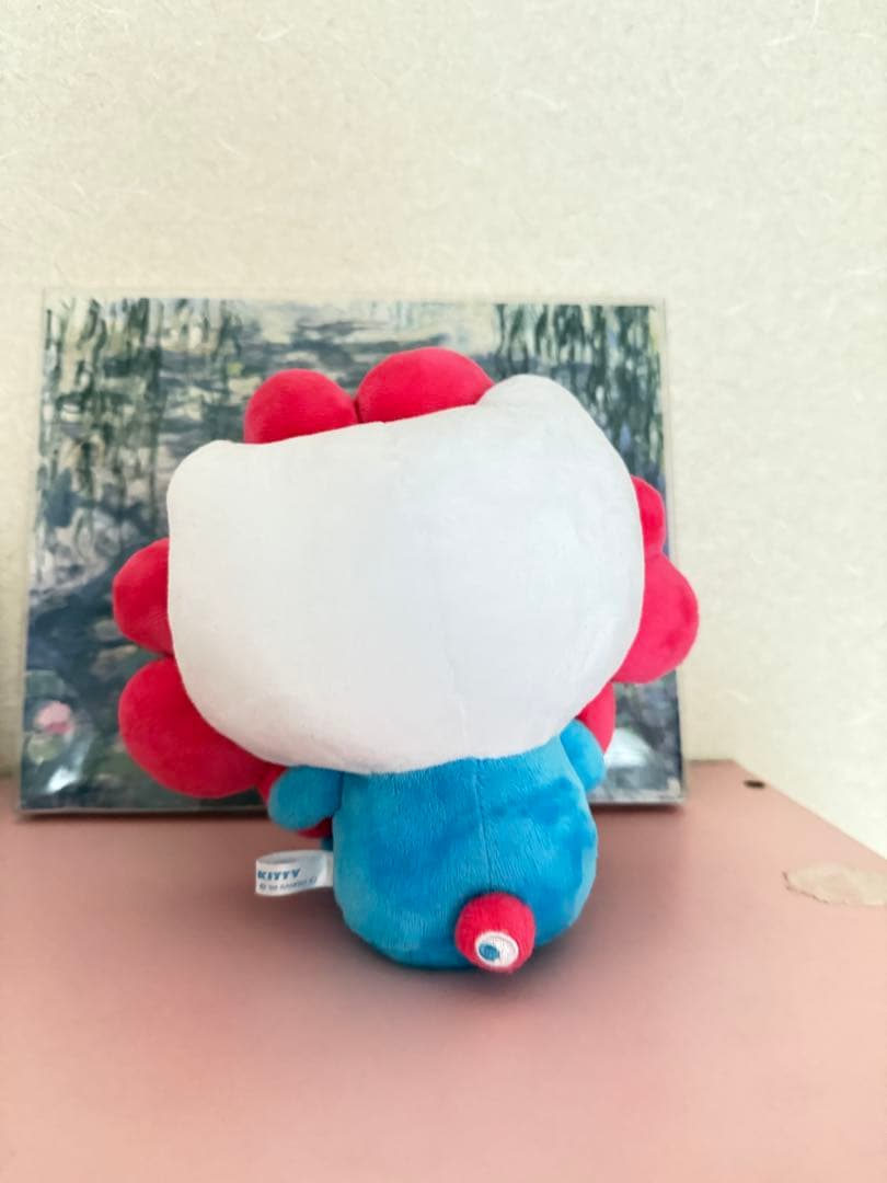 ミャクミャクハローキティ ぬいぐるみ 花形