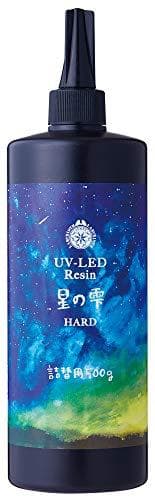 パジコ星の雫UV/LED硬化レジン液　500g×12本　透明／ハード全国送料無料