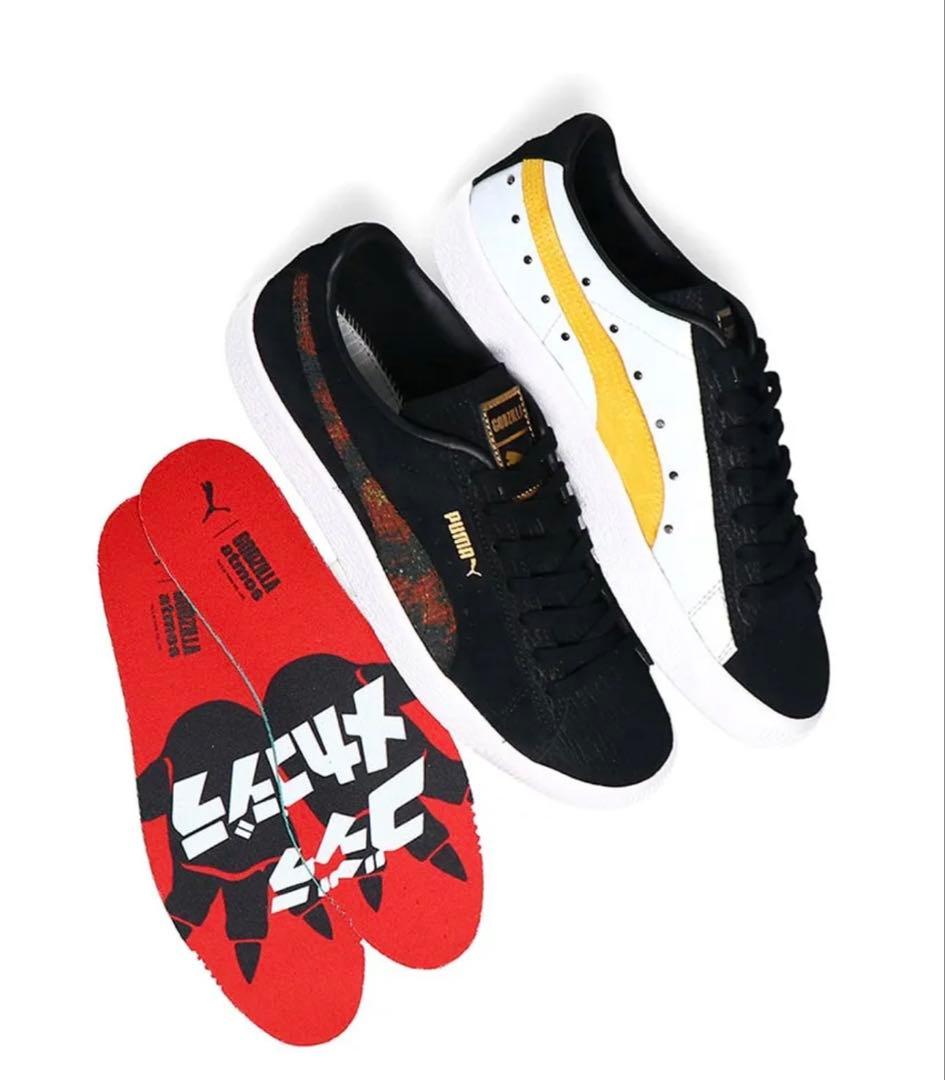ゴジラ★プーマPUMAコラボ★スウェードVTG★atmos 26.5cm