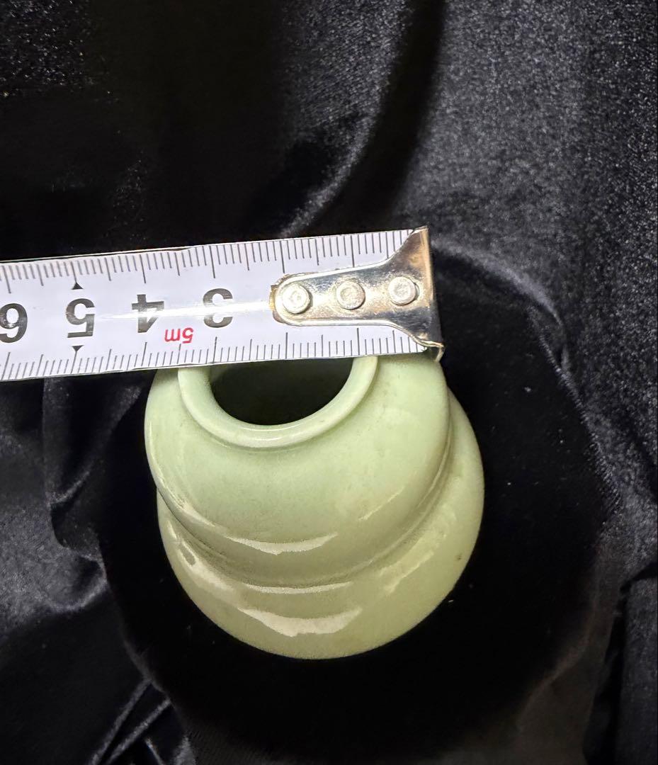 骨董品 李朝陶器アンティーク径2.5cm×高さ5cm整理品現状品のみ