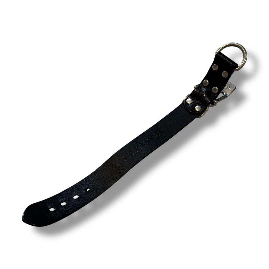【UNDERCOVER】真鍮 ダブルバックル LEATHER CUFF F