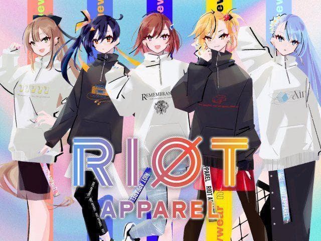 RIOT MUSIC 凪原涼菜 トレーナー