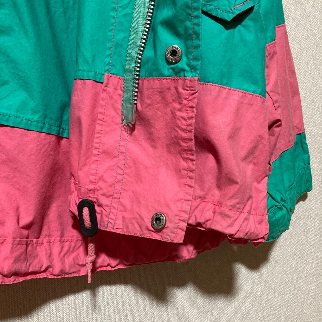 SK レア 90s ポロ ラルフローレン カラーブロック ヨットパーカー