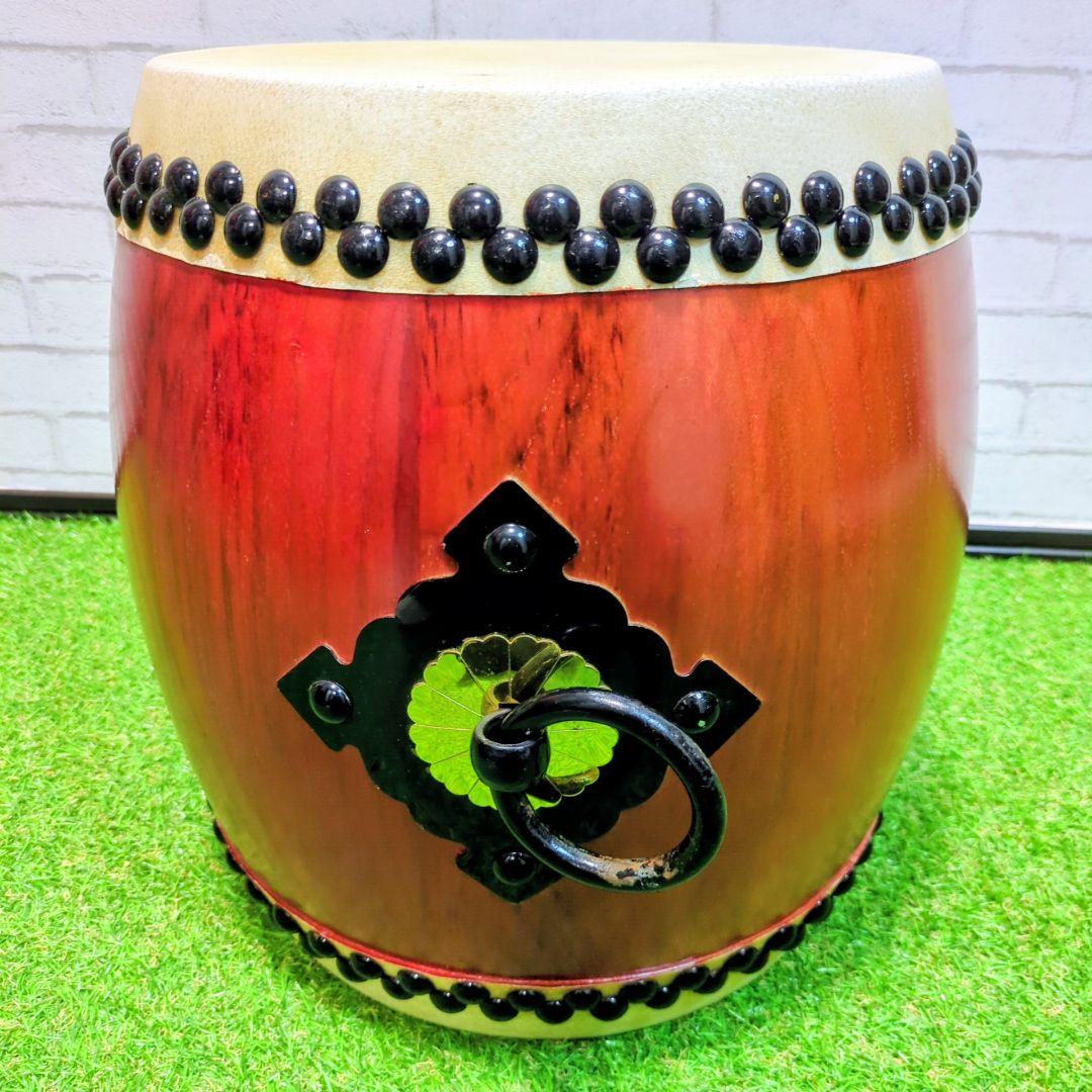 【美品】 和太鼓　長胴太鼓　1尺　伝統芸能
