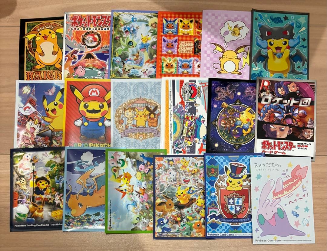 ポケモン デッキシールド スリーブ 185種類