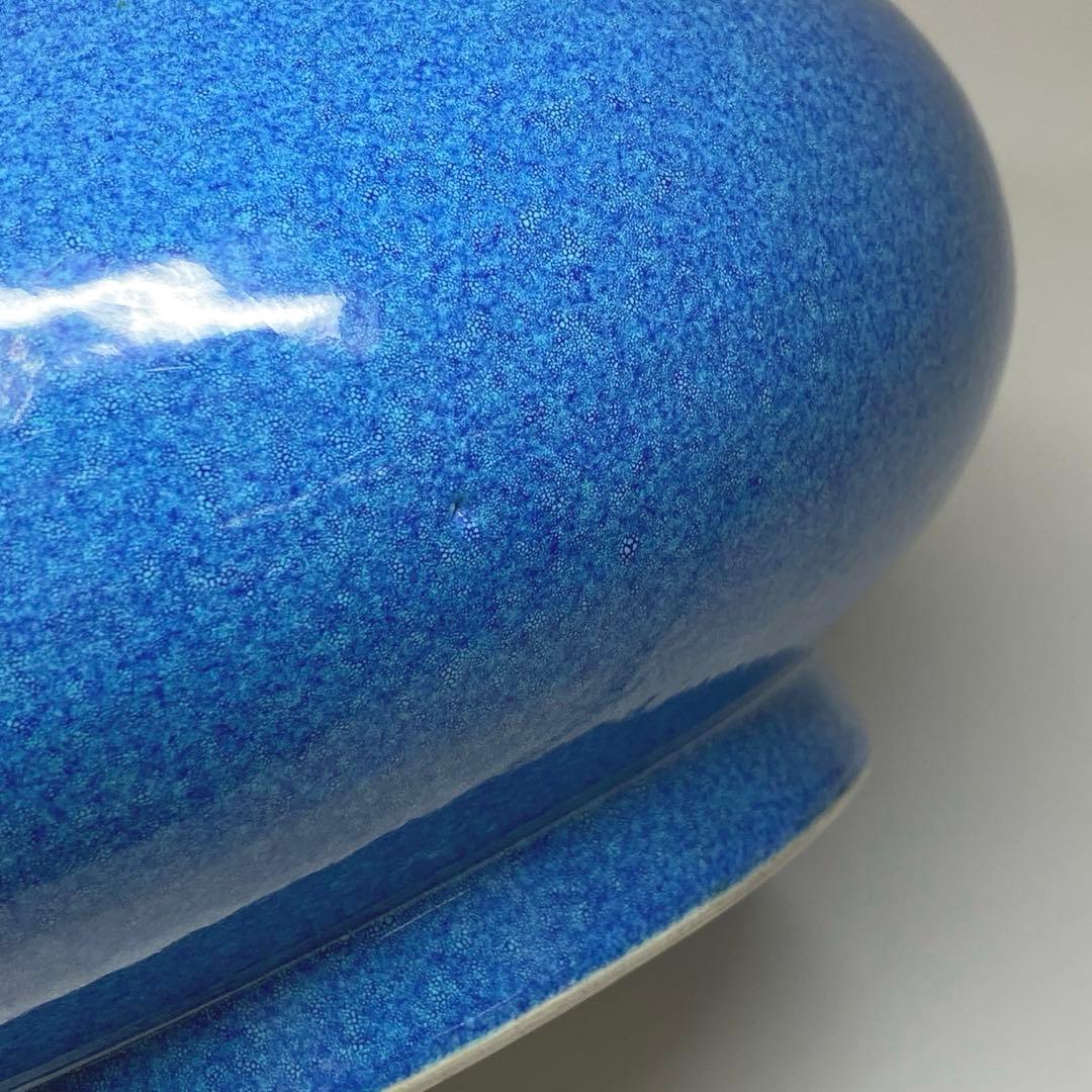 中国清時代　呂均窯大鉢　口径20.5㎝　東Y7-0228☆2Fタルサ