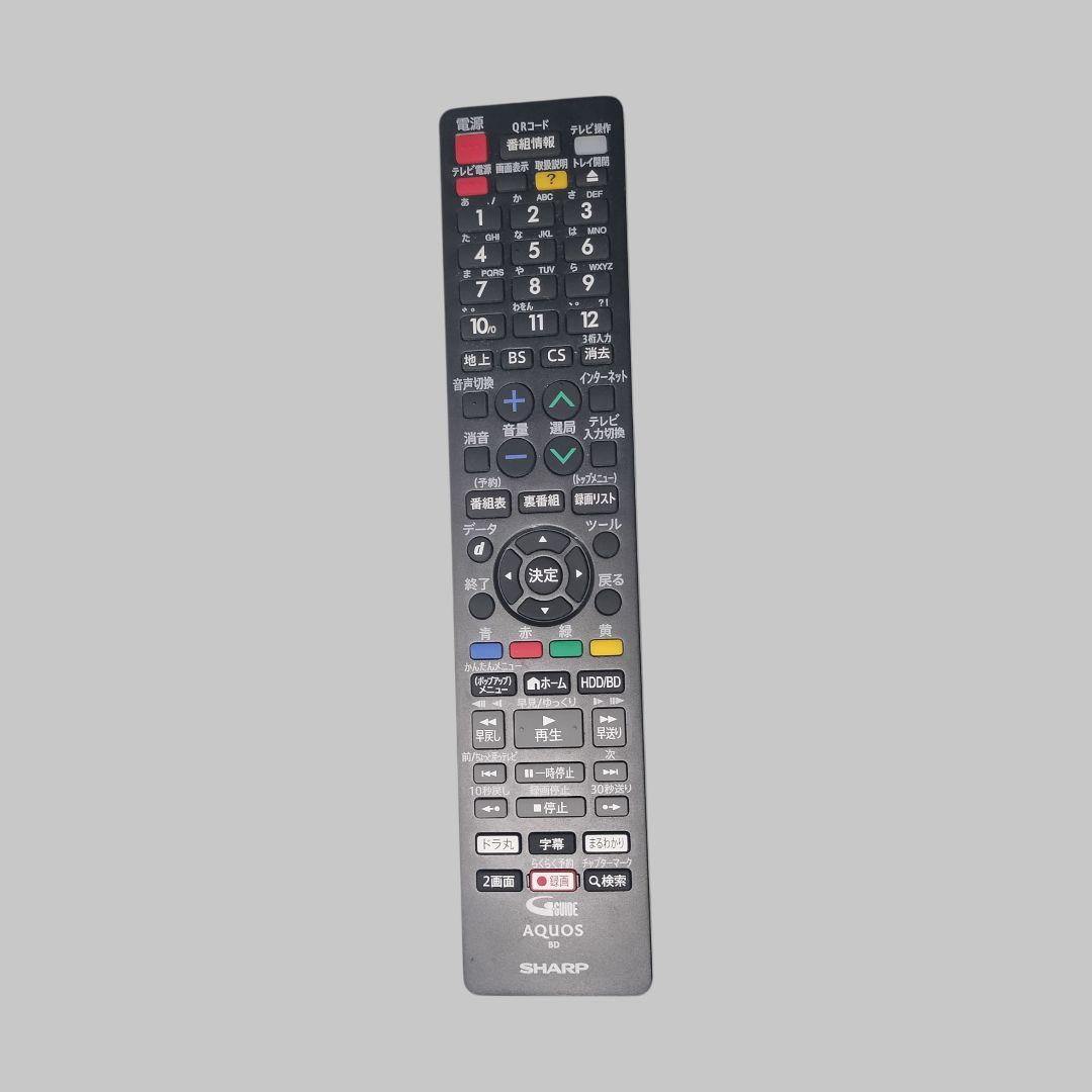SHARP LC-32S5 32インチ テレビ 2017年 リモコン・カード付き