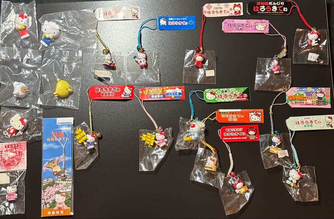 はろうきてぃ ご当地キティ Kitty ストラップ サンリオ　限定　まとめて
