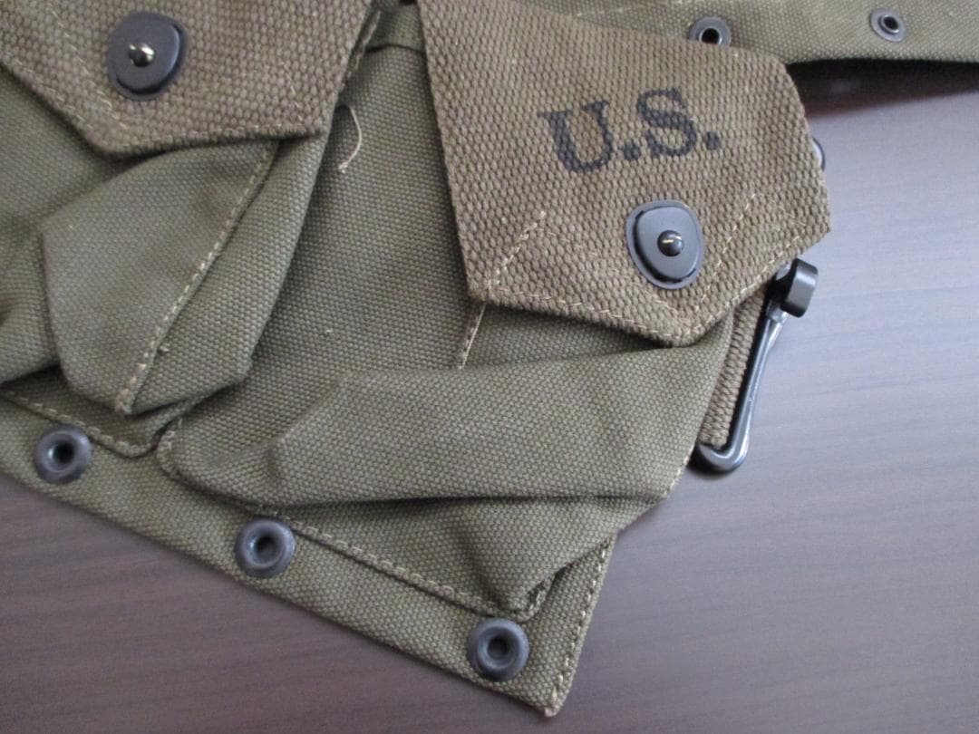 新品　レプリカ　OD色　米軍　M1937　ブローニング　BAR　ピストルベルト