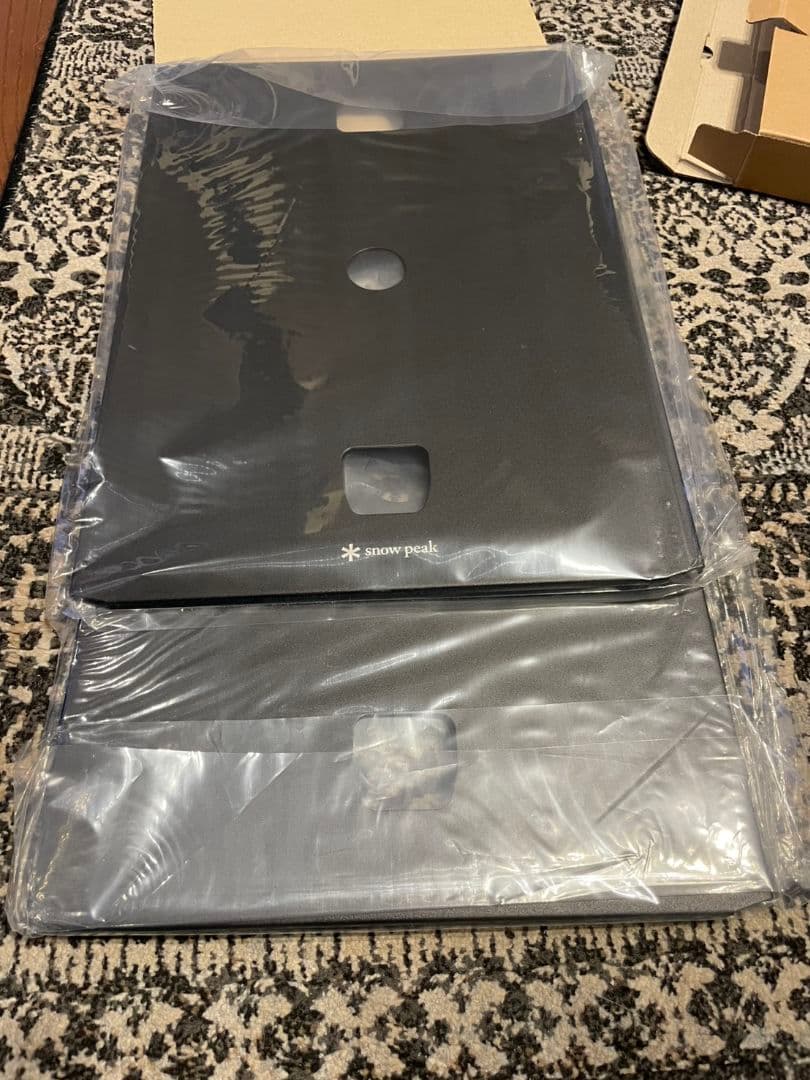  peak スノーピーク　リッドトレーブラック　2枚