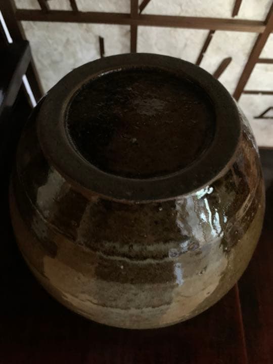 薬壺　高取焼