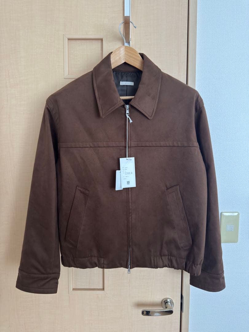 WYM LIDNM フェイクスエード ジップブルゾン ブラウン M 新品未使用