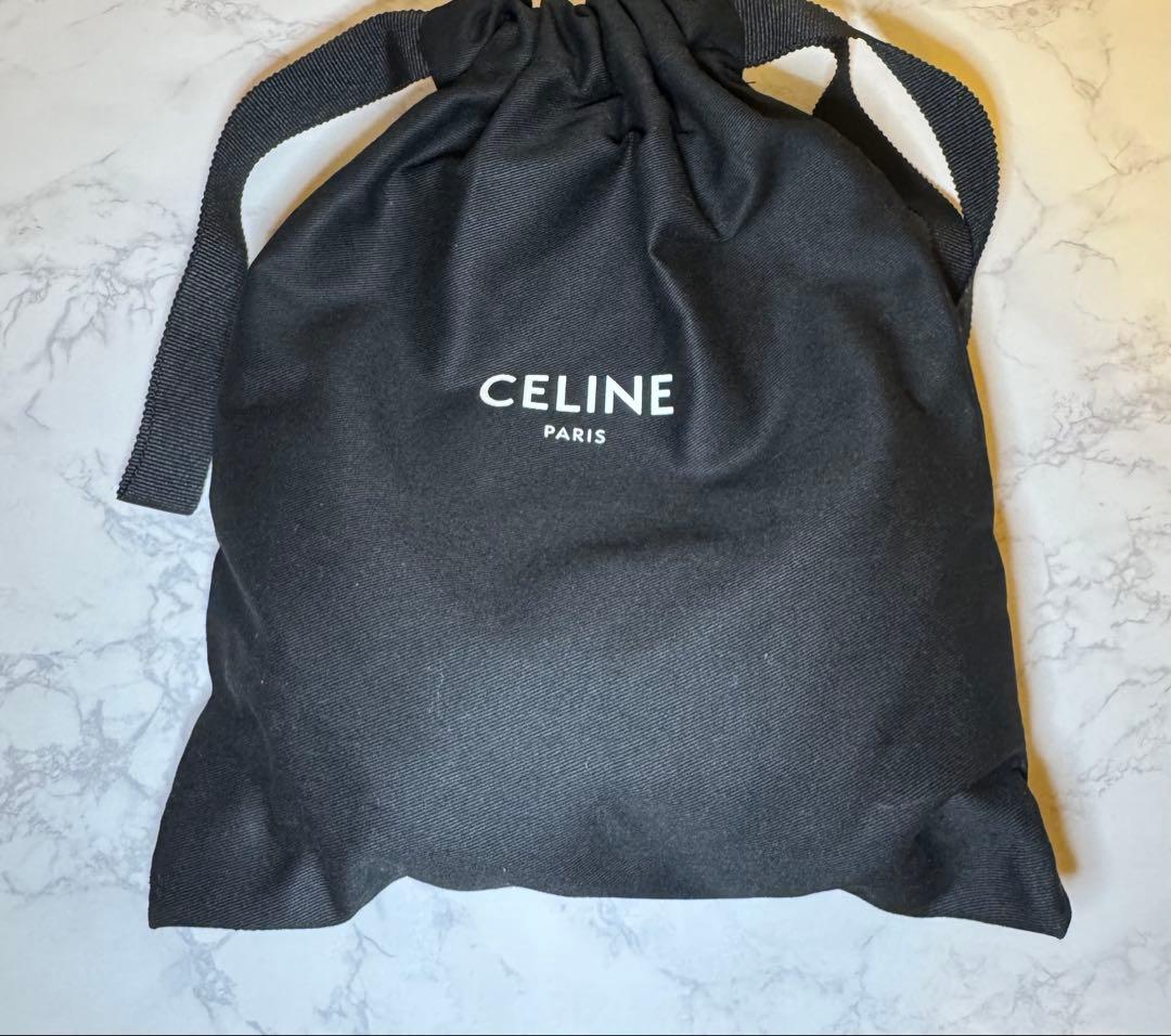 新品未使用ヘッドフォン／スムースカーフスキン＆ラムスキン CELINE刻印入り