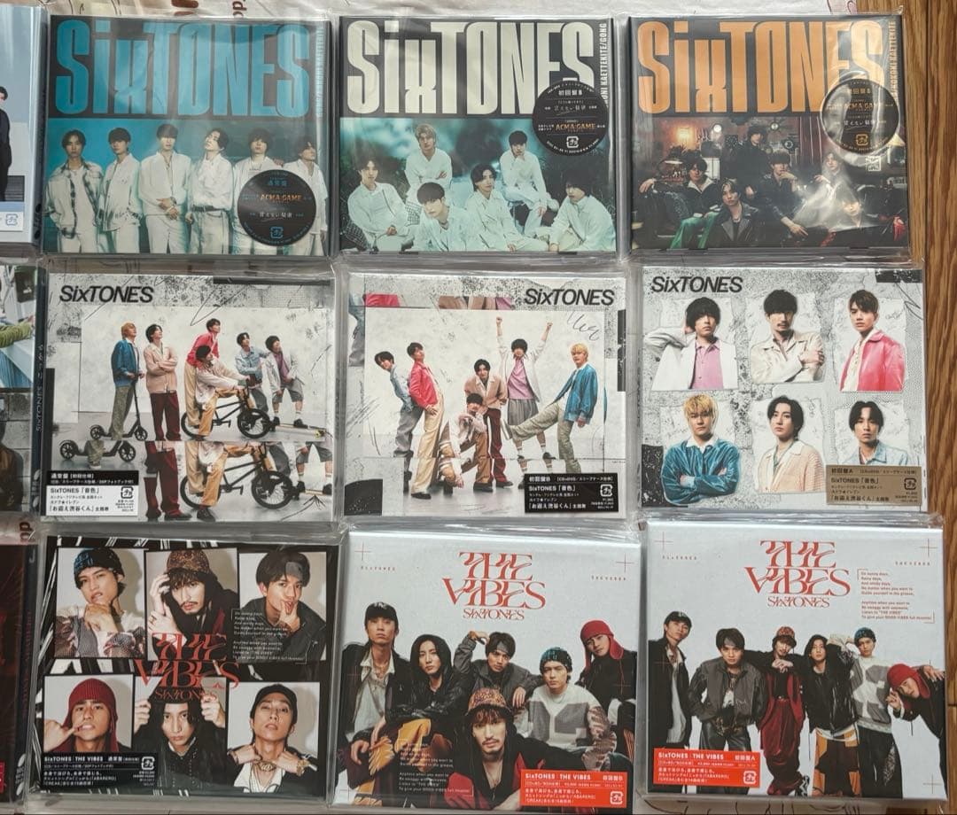 SixTONES CD Blu-Ray まとめ売り