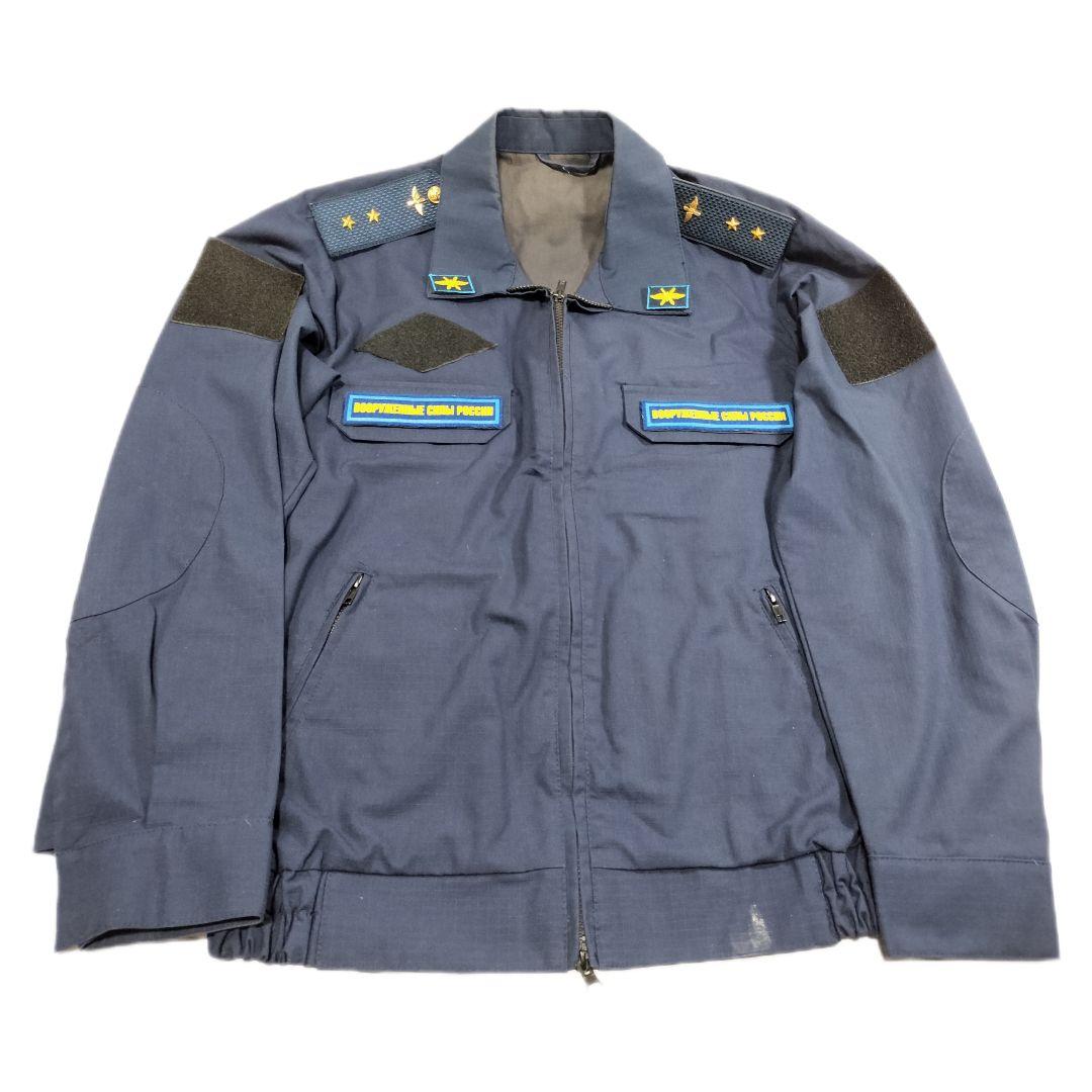 ロシア軍 実物 Военторг製 ロシア空軍 長袖 常勤服 48-4