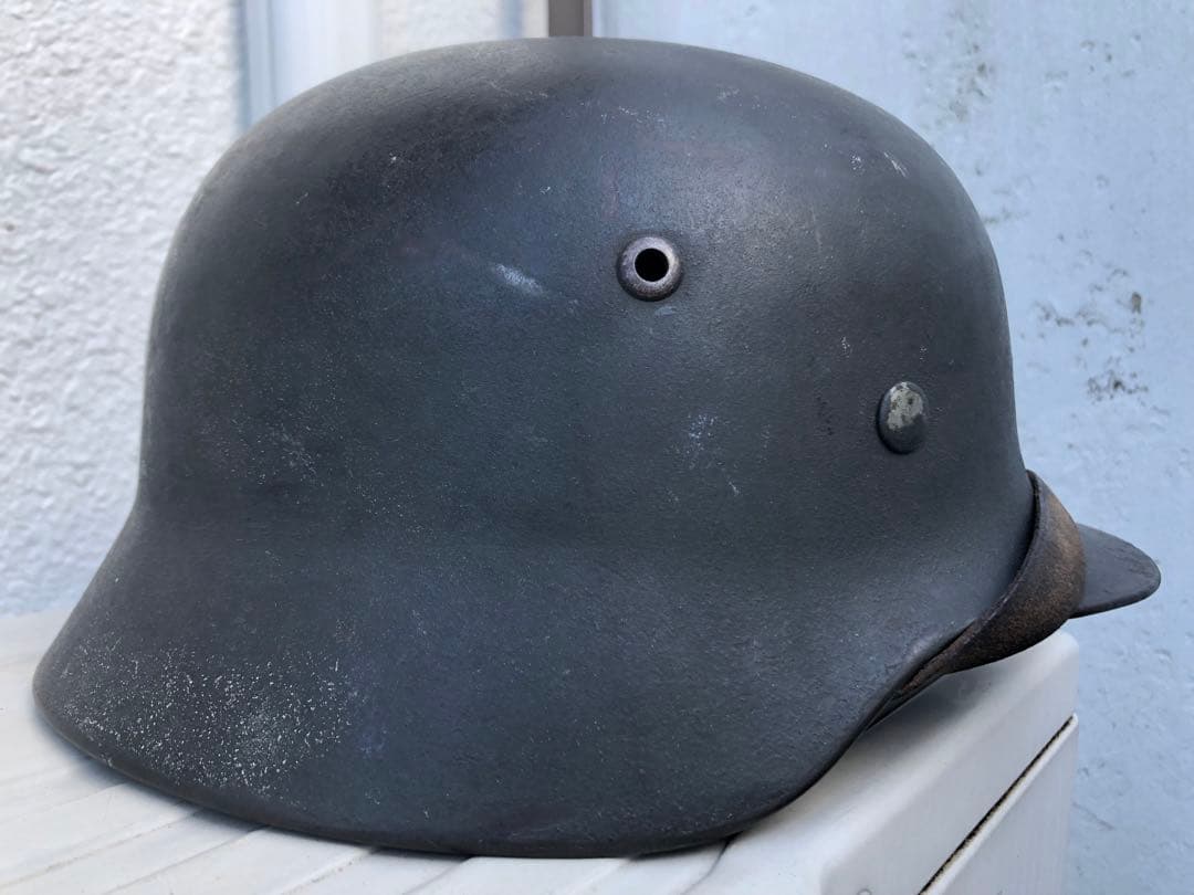 1940年 当時物 ww2ドイツ軍 M35海軍ヘルメット 実物