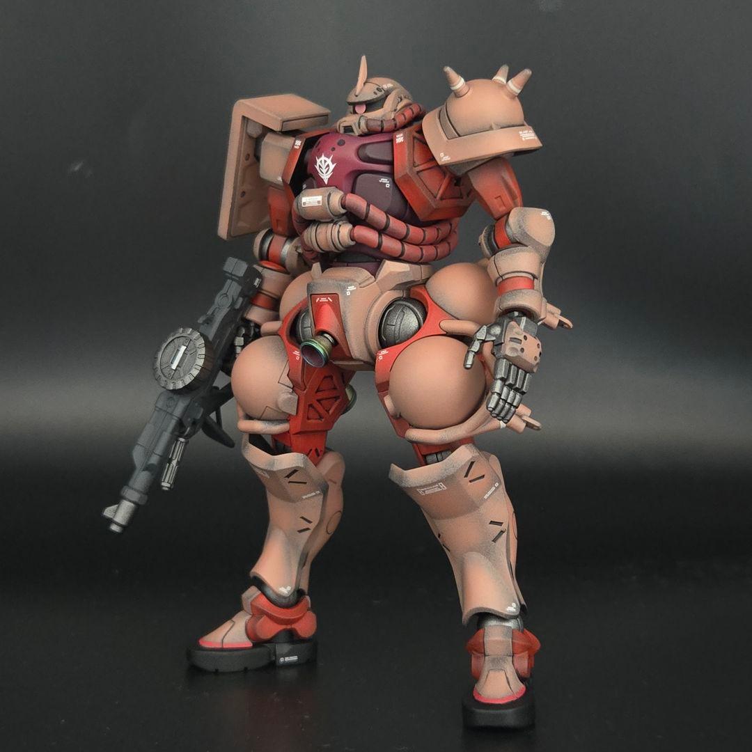 T*a様 HG シャア専用ザク（GQ ）完成品