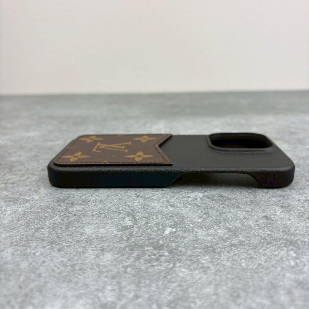 極美品 ルイヴィトン iPhone14PRO バンパー スマホケース モノグラム