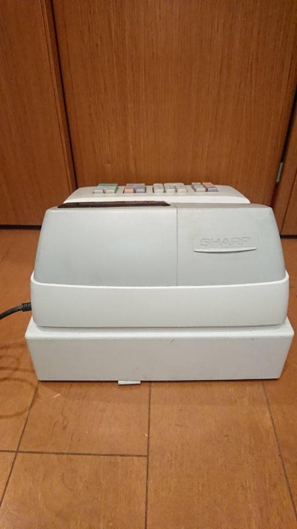 SHARP 電子レジスター XE-A127 店舗用品 レジ　ドロワーキー無し