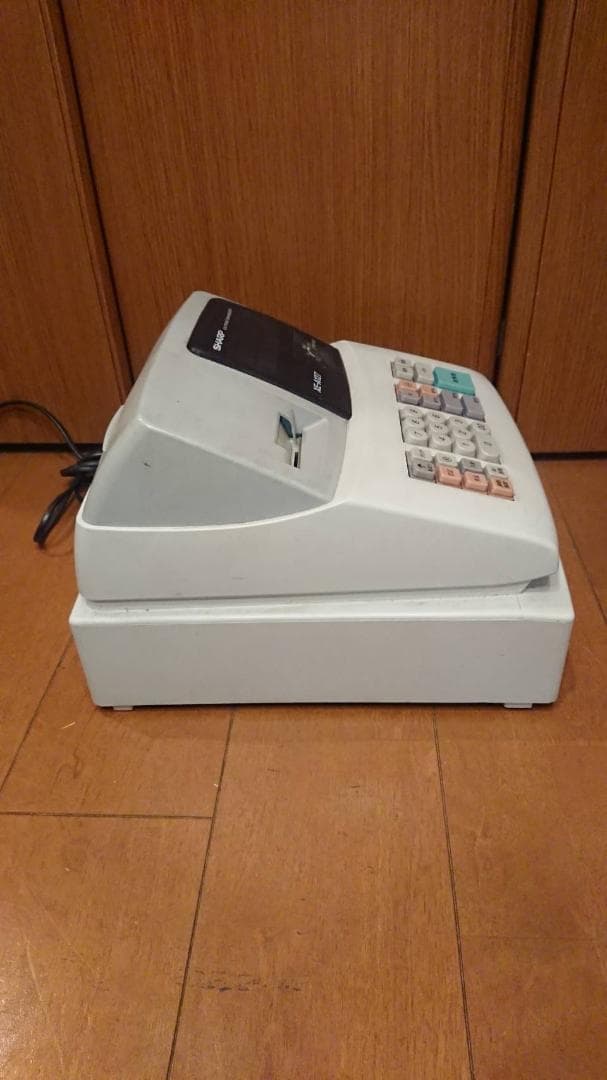 SHARP 電子レジスター XE-A127 店舗用品 レジ　ドロワーキー無し