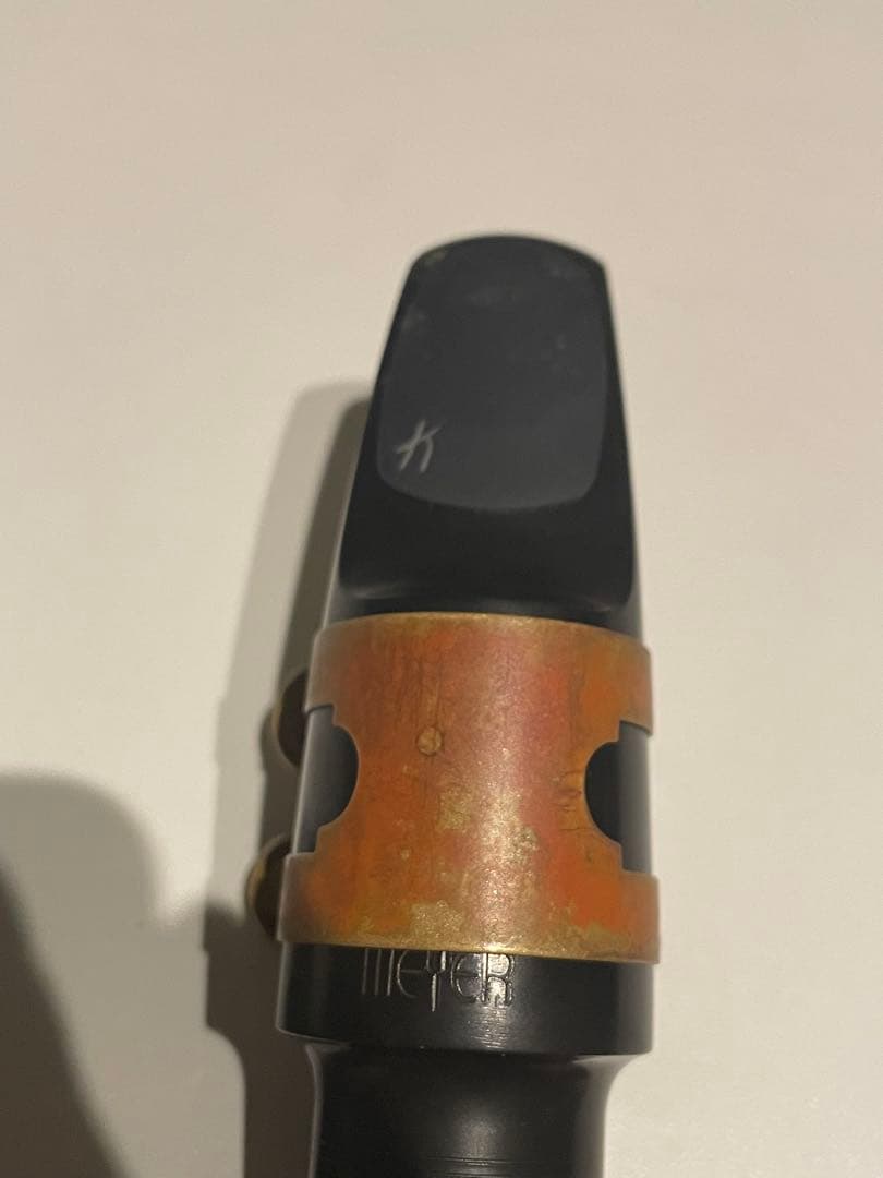 ヴィンテージ　アルトサックス用リガチャー　Martin・Connタイプ
