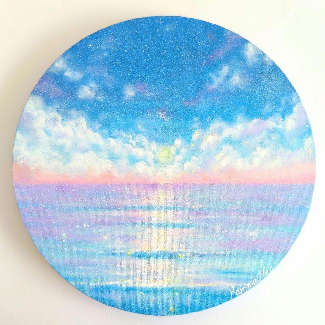 オイルパステル画（25cm）原画