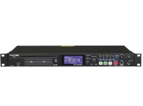 タスカム USB・SD・CF・CDレコーダー SS-CDR200 リモコン付