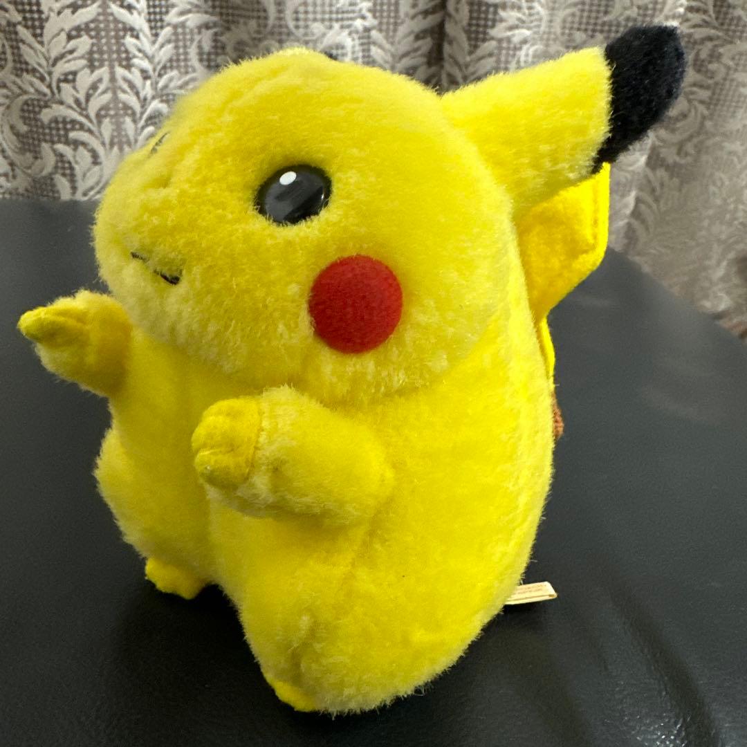 ポケモン ピカチュウ ぬいぐるみ 初期 初代 TOMY タカラトミー 顔良極美品