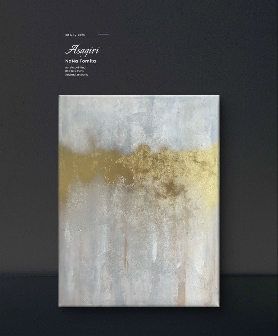 インテリア/和風/禅/絵画/アート/抽象画/モダン/ホテル/ホワイト/ゴールド
