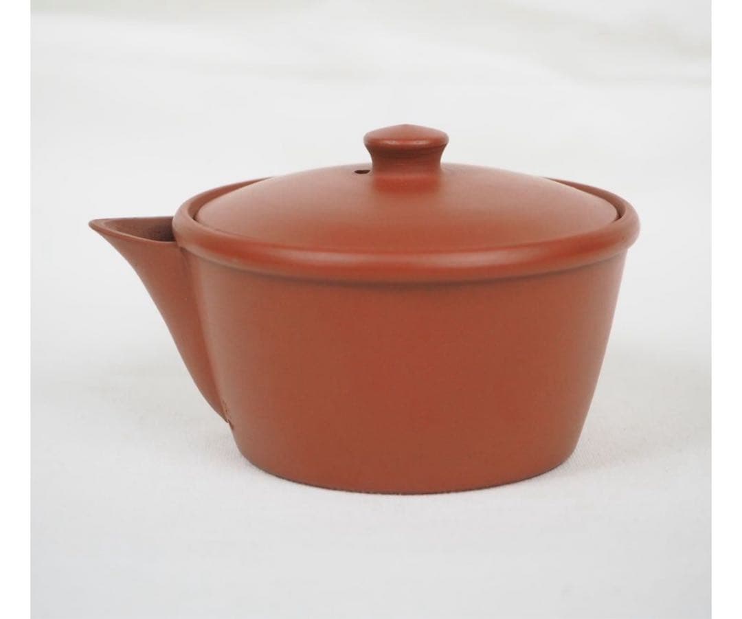 送料無料　人間国宝三代山田常山作 常滑焼 泡瓶/宝瓶/急須　合箱　煎茶道具