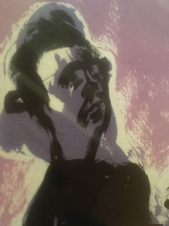原画です　RUSS POPE ラスポープ　アート