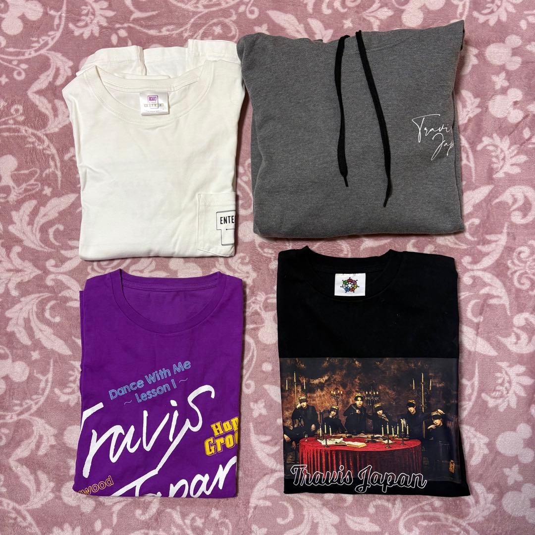 TravisJapan トラジャ ツアーT フーディー ロンT